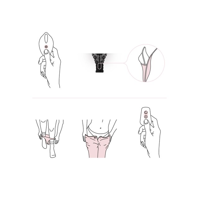 Wireless Remote - Vibrating BoyShorts
