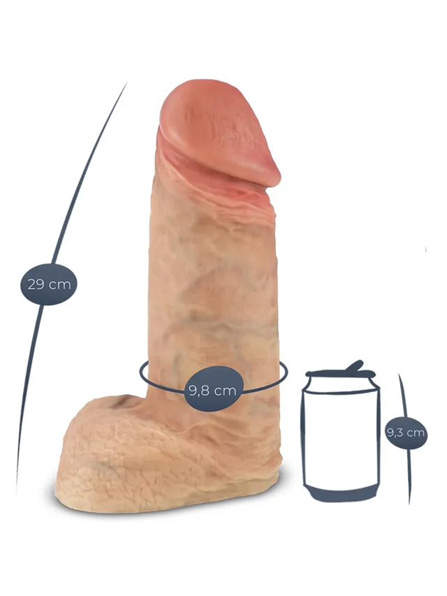 Premium Real Skin XL Dildo 29 cm
