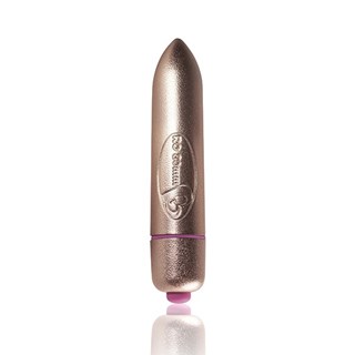 Ro-80mm Precious Golden Passion Bullet Vibrator - 7 Vibrationer