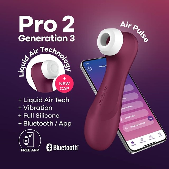 PRO 2 GENERATION 3 WITH LIQUID AIR WITH BLUETOOTH APP - VINRØD