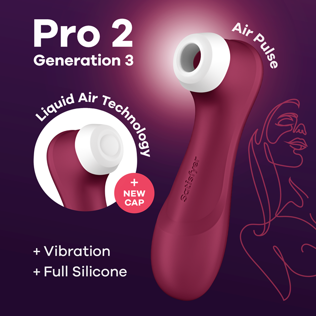 PRO 2 GENERATION 3 WITH LIQUID AIR - VINRØD