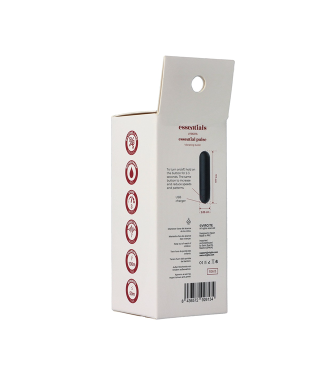 Pulse Rechargeable Vibrating Bullet