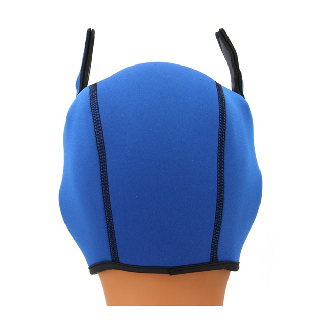 Puppy Fox Neoprene Hood Blue-Red