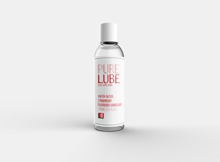 Pure Lube Strawberry Flavoured Lubricant 150 Ml