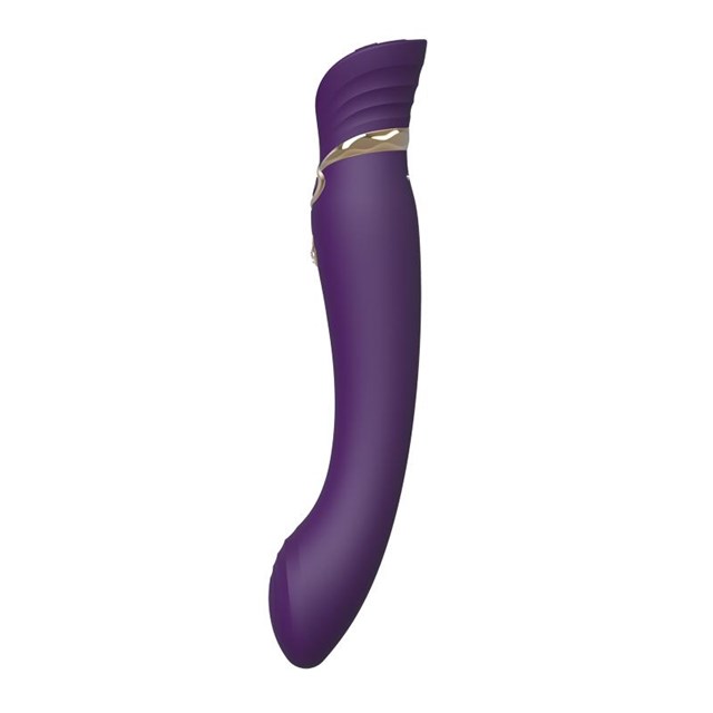 Queen G-punkts Vibrator med Pulse Wave og Sugefunktion - Lilla