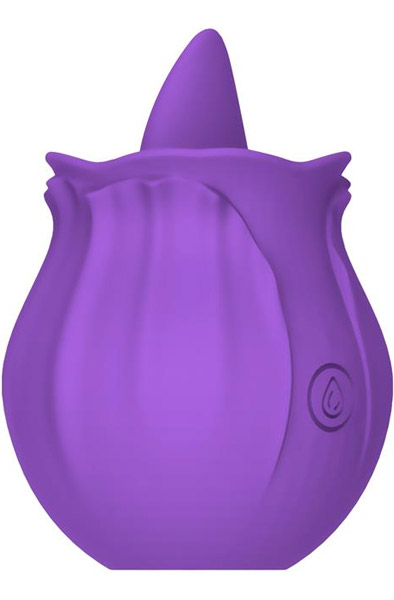Purplerose Tongue Licking Vibrator