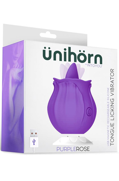Purplerose Tongue Licking Vibrator