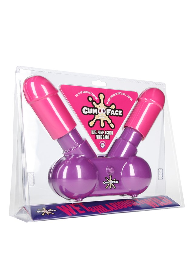 Cum Face Duel Pump Action Partyspil