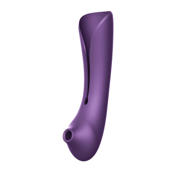 Queen G-punkts Vibrator med Pulse Wave og Sugefunktion - Lilla