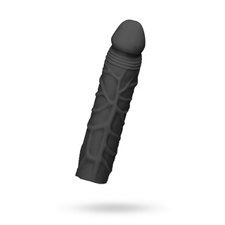 Penis Sleeve 17 Cm - Sort