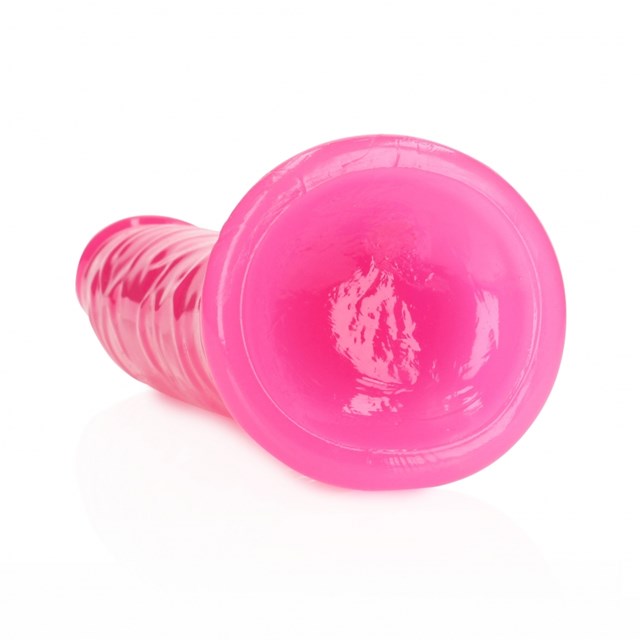 Glow in the Dark - Realistisk Dildo med Sugekop 22,5 cm