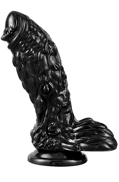 Realfire Dildo Black 18,5 cm