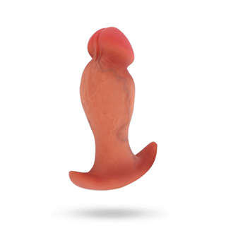 Realistic Buttplug Liquid Silicone 13 Cm