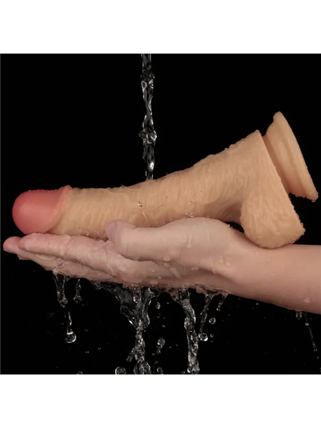 Realistic Vibrating Power Cock 22 cm