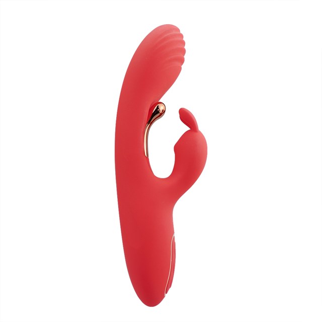 Red & Gold Flapping Rabbit Red