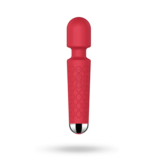 Red Massager Wand - 20 Vibrations