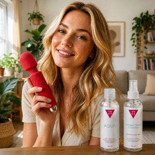 Red Massager Wand Kit