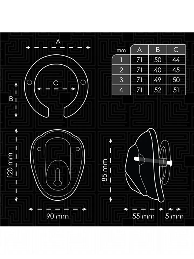 Restraint Penis Cage 11,5 cm