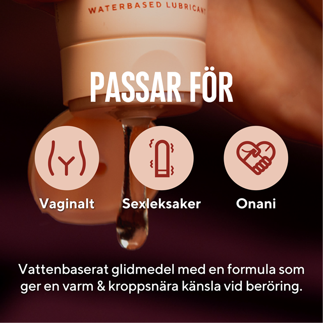 RFSU 37°C Lube – vandbaseret glidecreme med naturlig følelse 50 ml