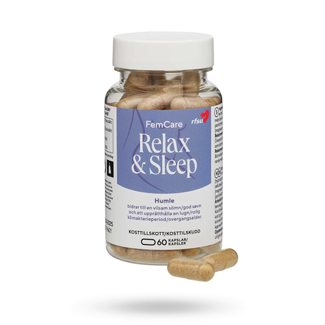 RFSU FemCare Relax & Sleep 60 kapsler
