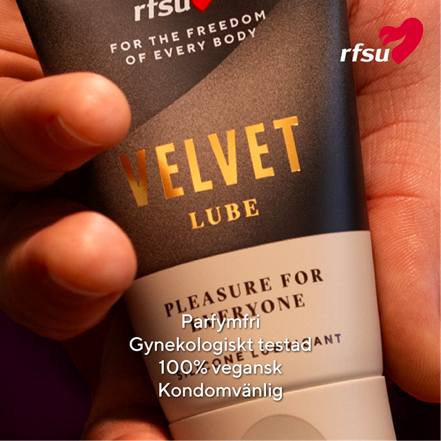 RFSU Velvet Lube – for silkeagtig, langvarig glidefølelse 40 ml