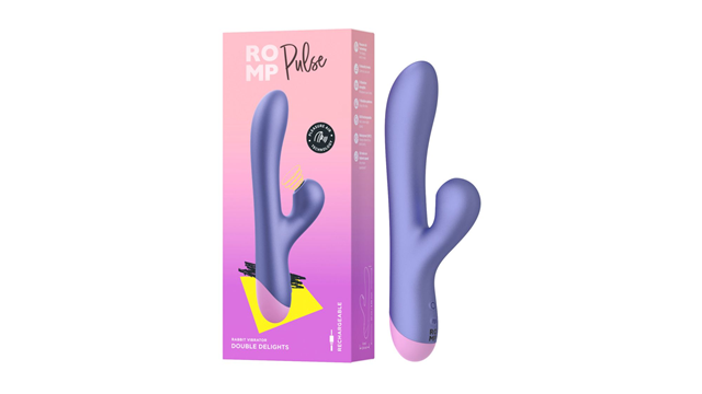 Romp Pulse Rabbit Vibrator With Pleasure Air