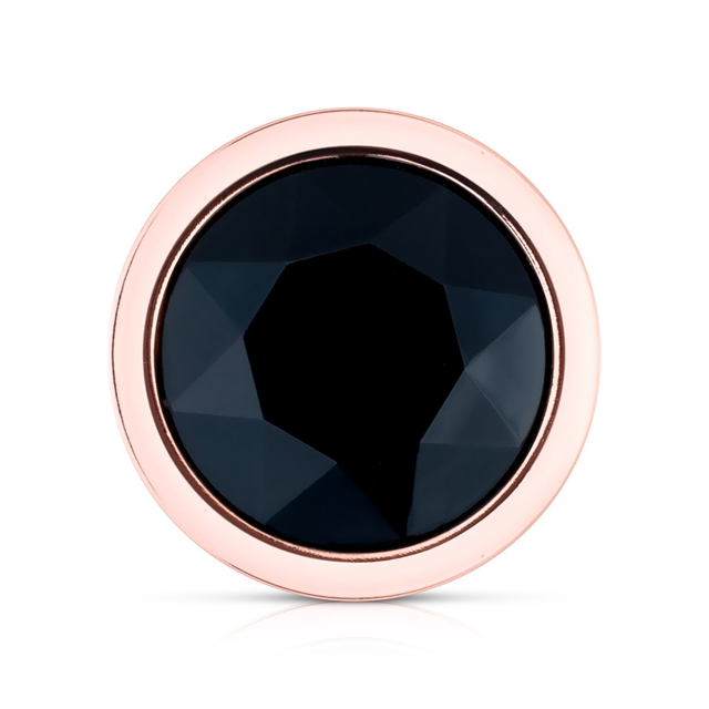 Rosy Gold Metal Butt Plug 3-pcs Set