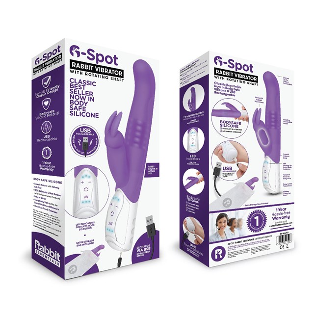 G-spot Rabbit Purple - 7 Funktioner