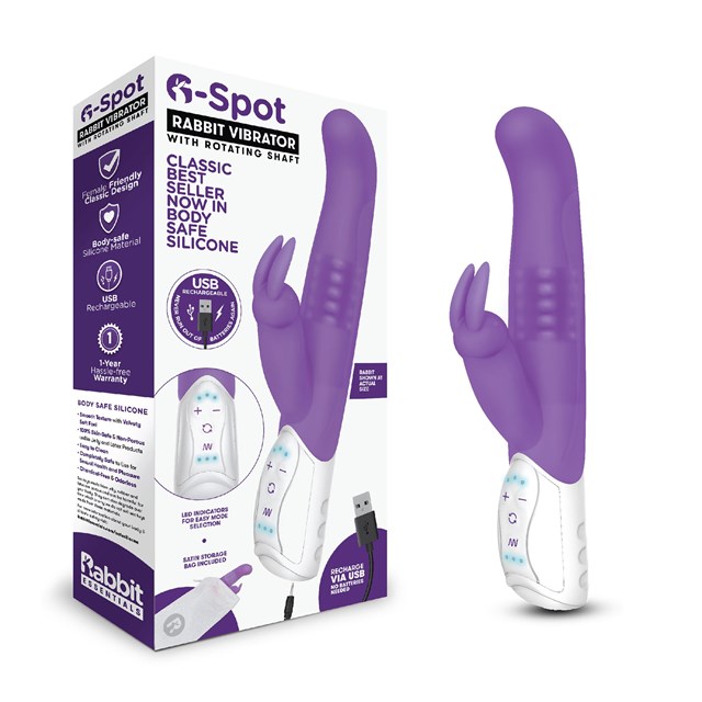 G-spot Rabbit Purple - 7 Funktioner