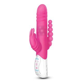 Double Penetration Rabbit Pink - 7 Funktioner