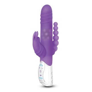 Double Penetration Rabbit Pink - 7 Funktioner