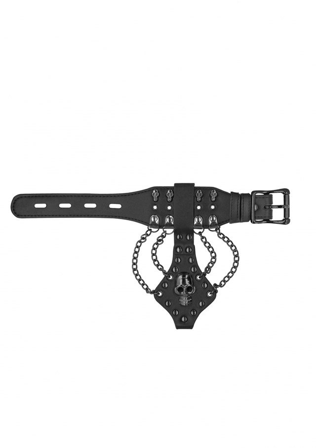 Ouch! Skulls and Bones - Armband med Dødningehoveder & Kæder