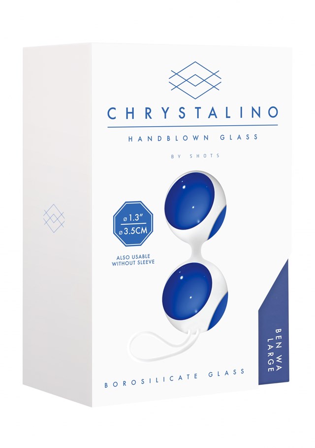 CHRYSTALINO Ben Wa - Blue