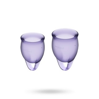 Satisfyer Feel Confident Menstruationskop - Lila