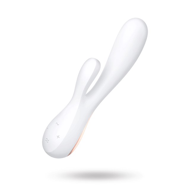 Mono Flex Rabbit Vibrator with App - White