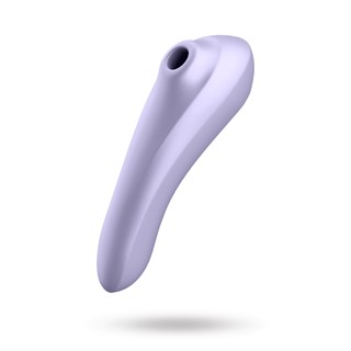 Dual Pleasure Air Pulse Vibrator - Purple