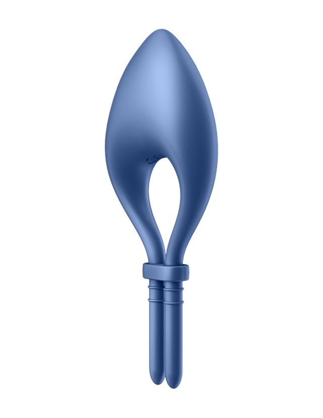 SATISFYER BULLSEYE COCKRING VIBRATOR - BLÅ