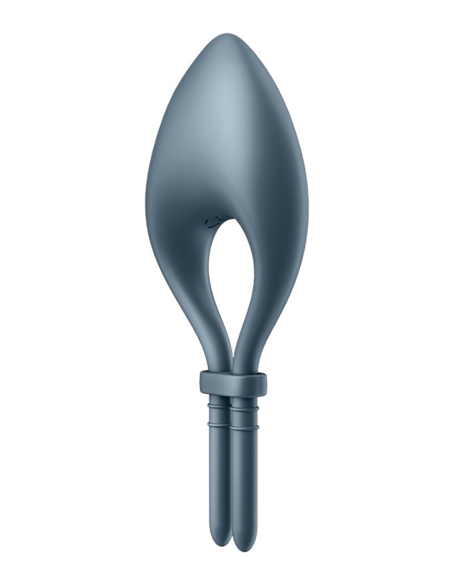 SATISFYER BULLSEYE COCKRING VIBRATOR - Mørkeblå