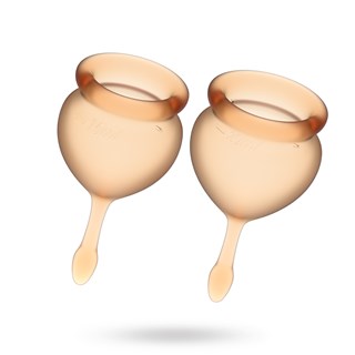 Satisfyer Feel Good Menstruationskop - Orange
