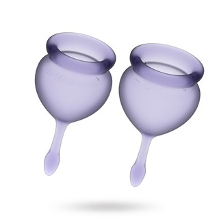 Satisfyer Feel Good Menstruationskop - Lilla