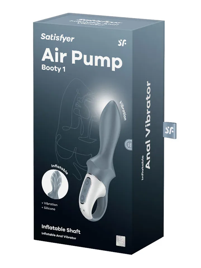 Satisfyer Air Pump Booty 1 Grey