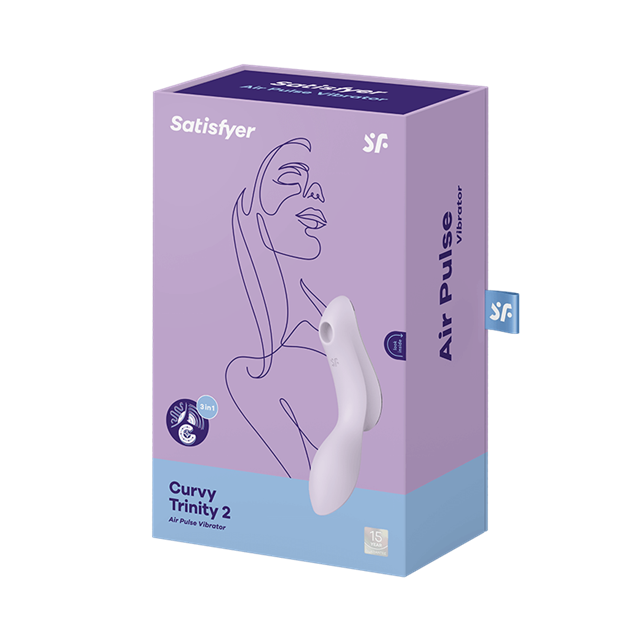 Satisfyer Curvy Trinity 2 - Violet