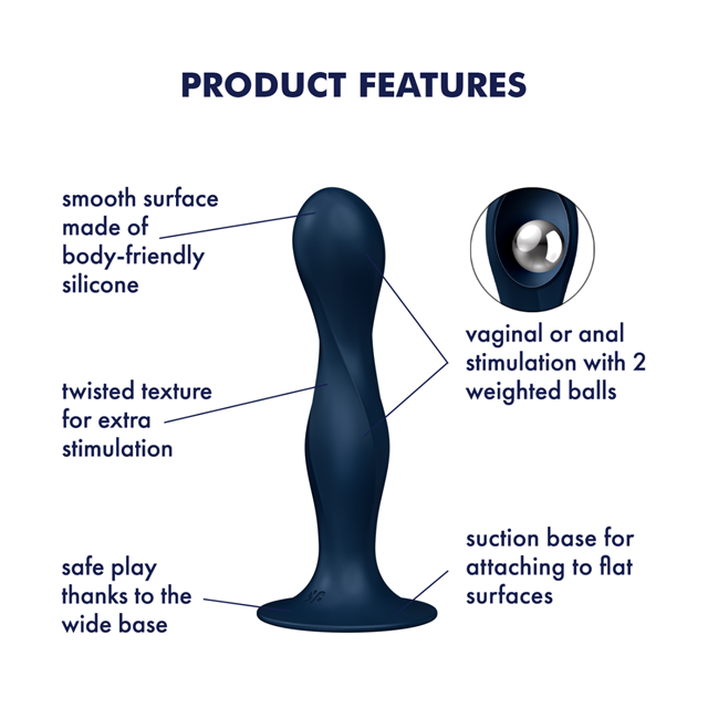 Satisfyer Double Ball-R Blue