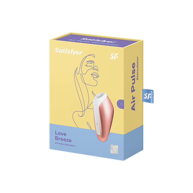 Love Breeze Air Pulse Lufttryksvibrator - Kobber