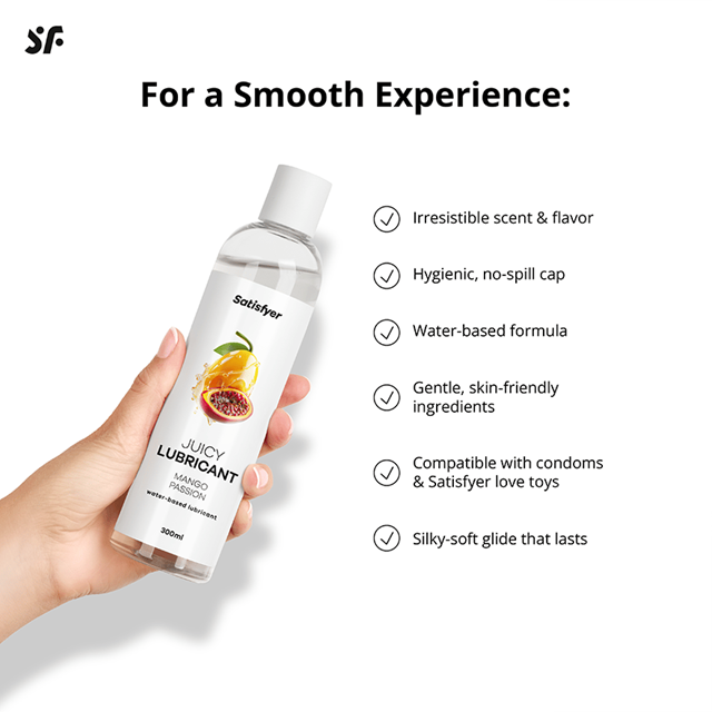 Satisfyer Mango & Passion Water Based Lubricant 300 ml