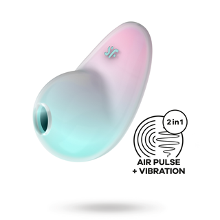 Satisfyer Pixie Dust Clitoral Stimulator Mint Pink