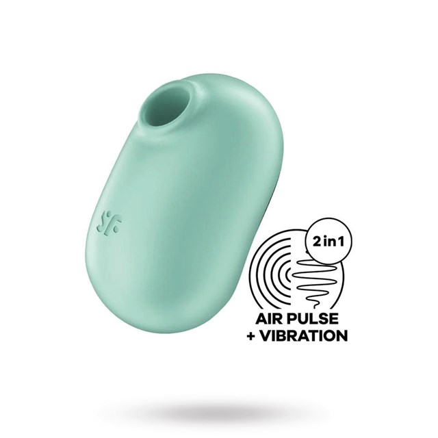 Satisfyer Pro To Go 2 Lufttryksvibrator - Mint