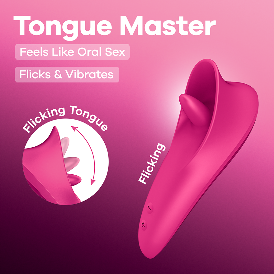 Satisfyer Tongue Master Flicking Clitoral Stimulator