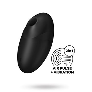 Satisfyer Vulva Lover 3 Lufttrycksvibrator Sort