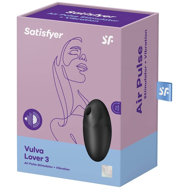 Satisfyer VULVA LOVER 3 LUFTTRYCKSVIBRATOR SORT